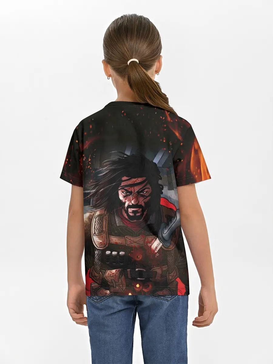 Детская базовая футболка / BRZRKR