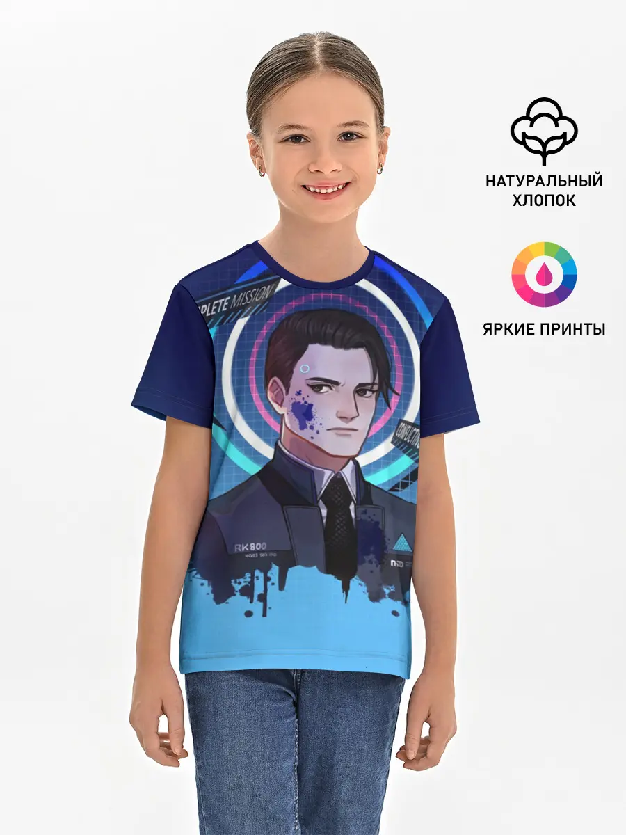 Детская базовая футболка / Detroit: Become Human