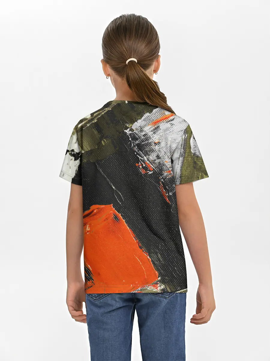 Детская базовая футболка / Современное искусство