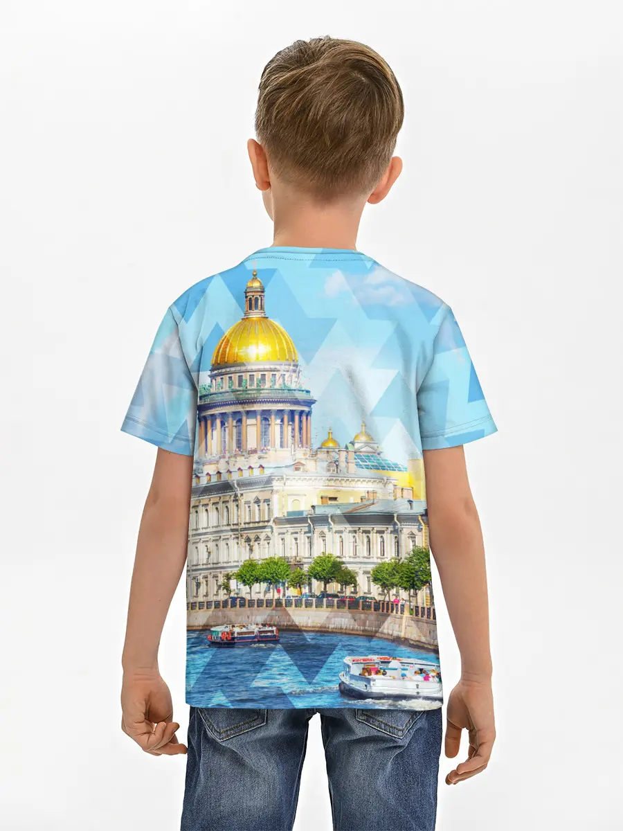 Детская базовая футболка / Питер