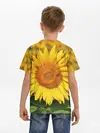 Детская базовая футболка / Подсолнух