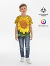 Детская базовая футболка / Подсолнух