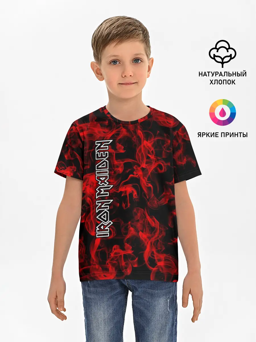 Детская базовая футболка / Iron Maiden