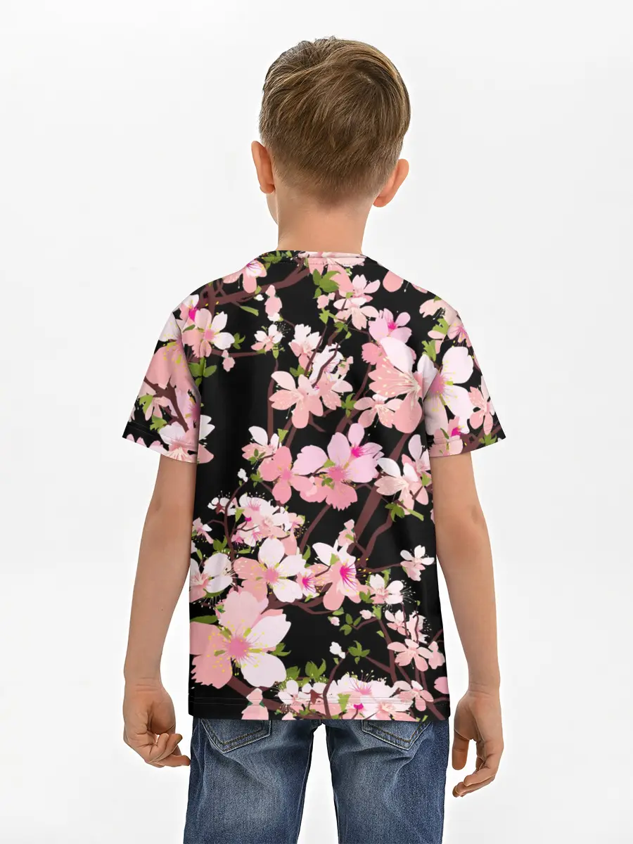 Детская базовая футболка / BTS | Sakura