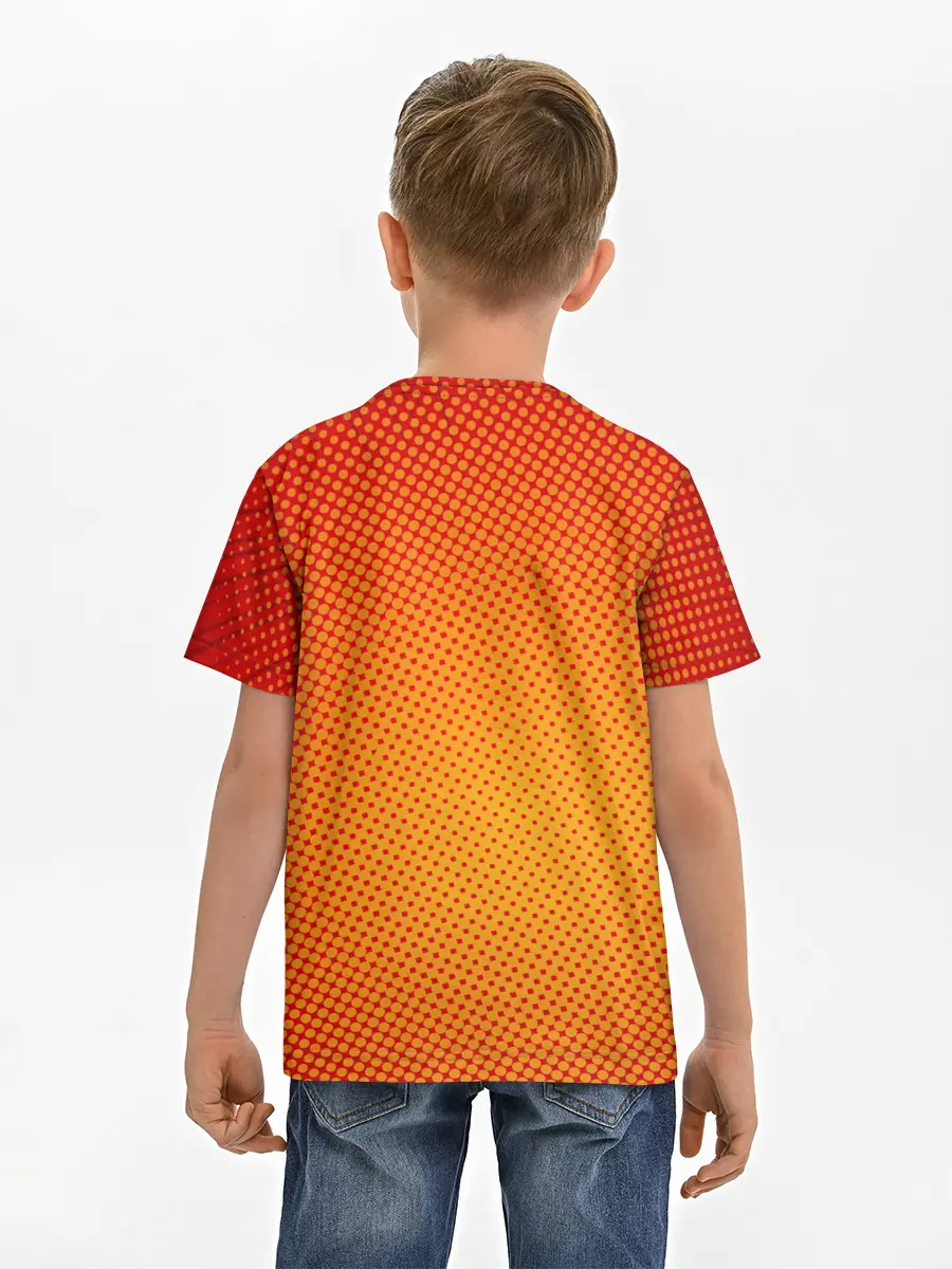 Детская базовая футболка / Cat Pop