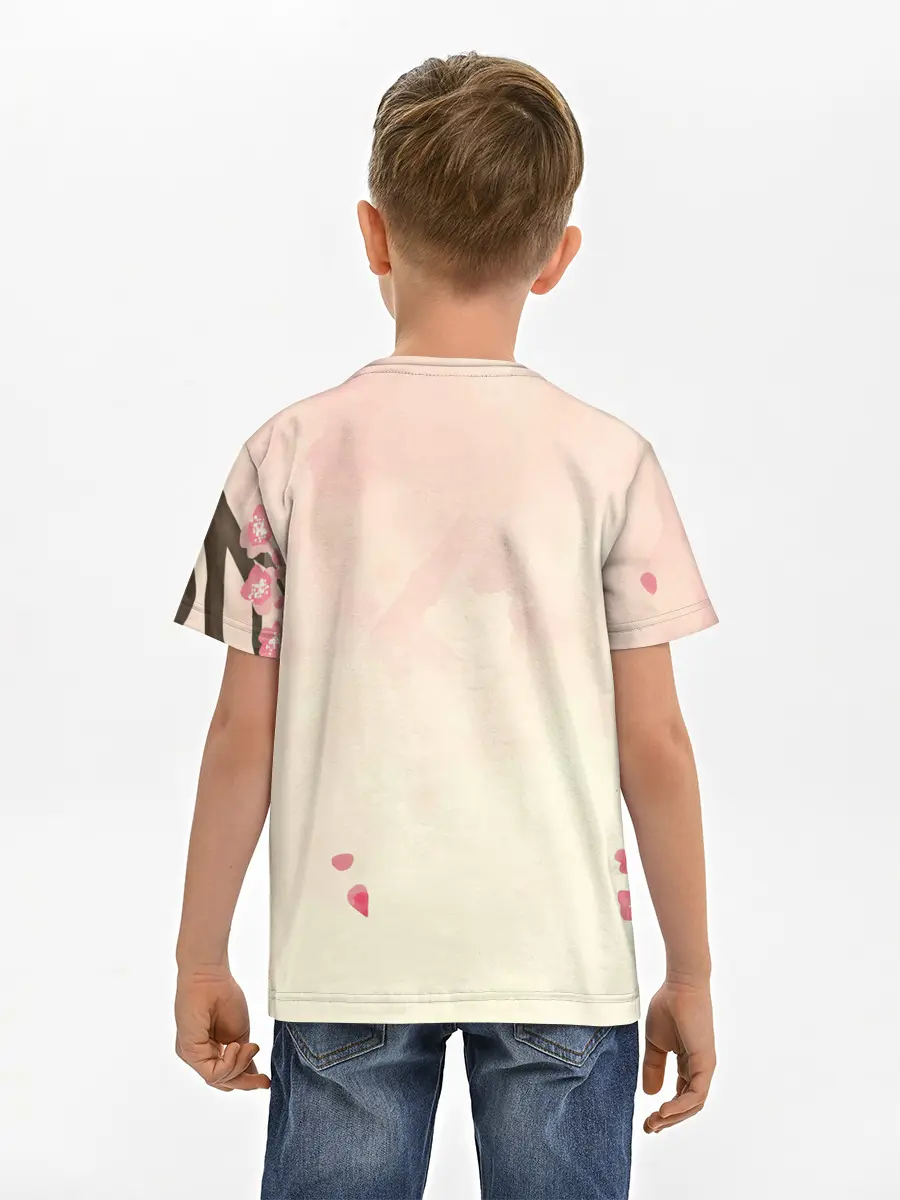 Детская базовая футболка / АСТА сакура | Black Clover