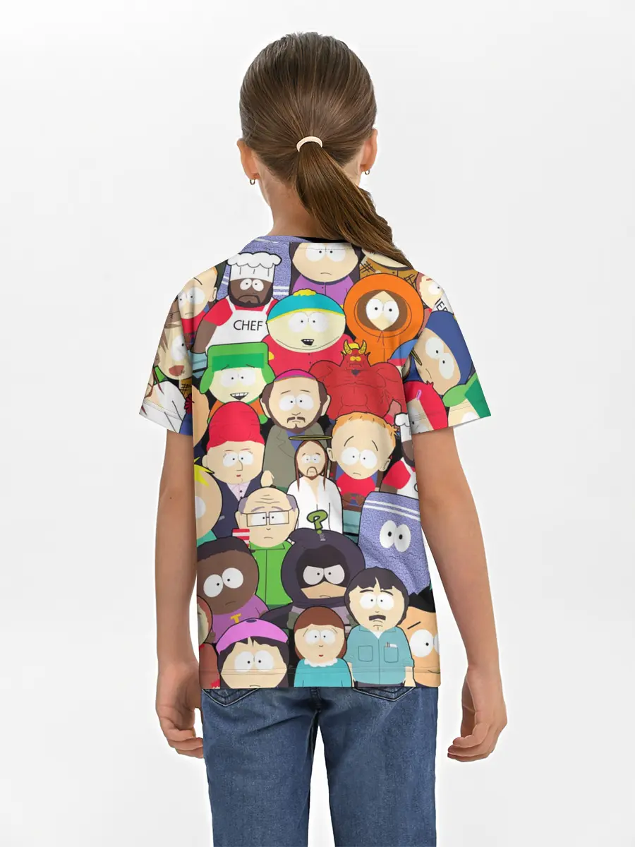 Детская базовая футболка / South Park персонажи