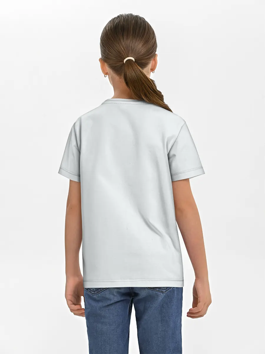 Детская базовая футболка / Хон Лион Облачный цветок