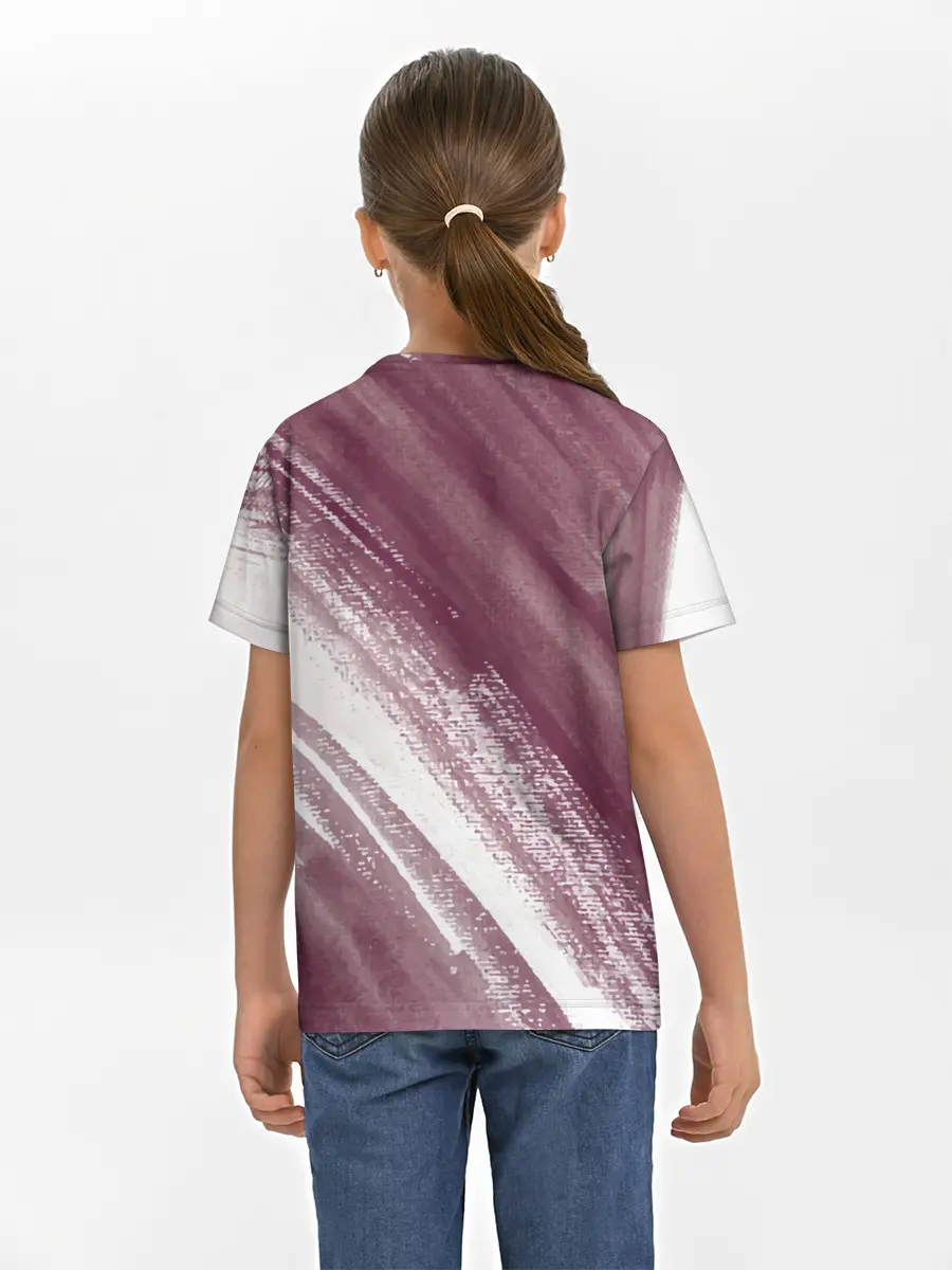 Детская базовая футболка / Аста Либе Чёрный клевер