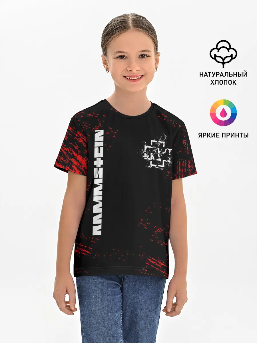Детская базовая футболка / RAMMSTEIN