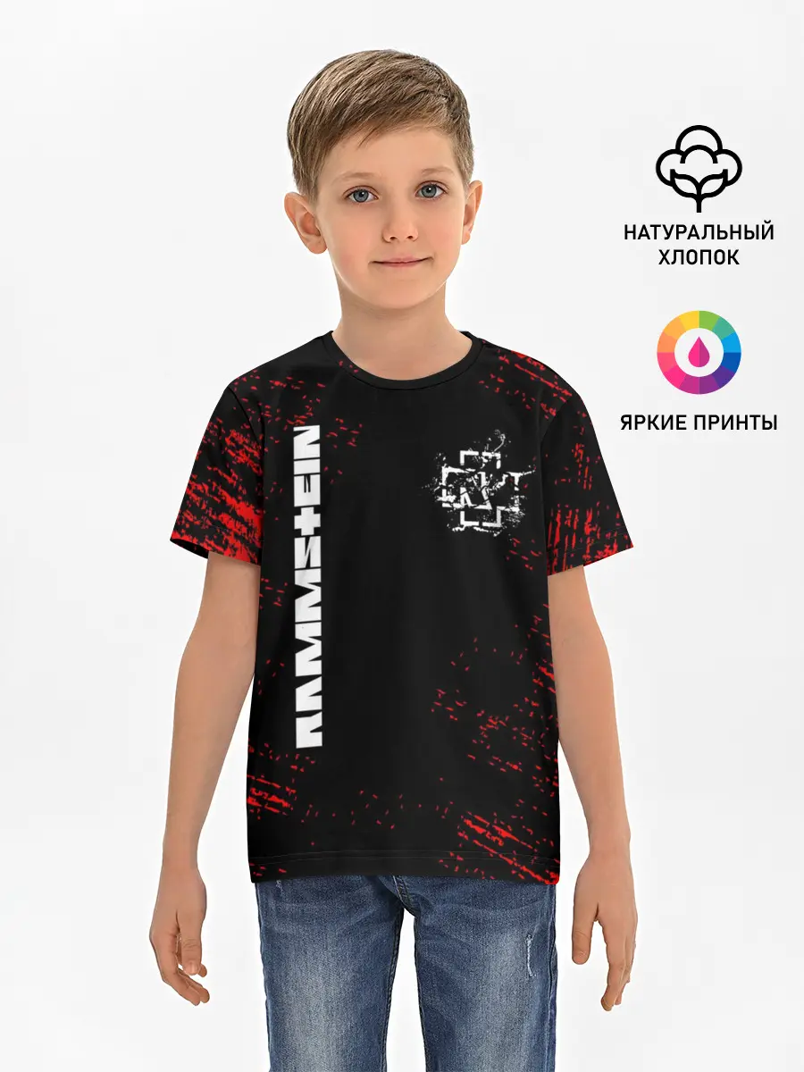 Детская базовая футболка / RAMMSTEIN