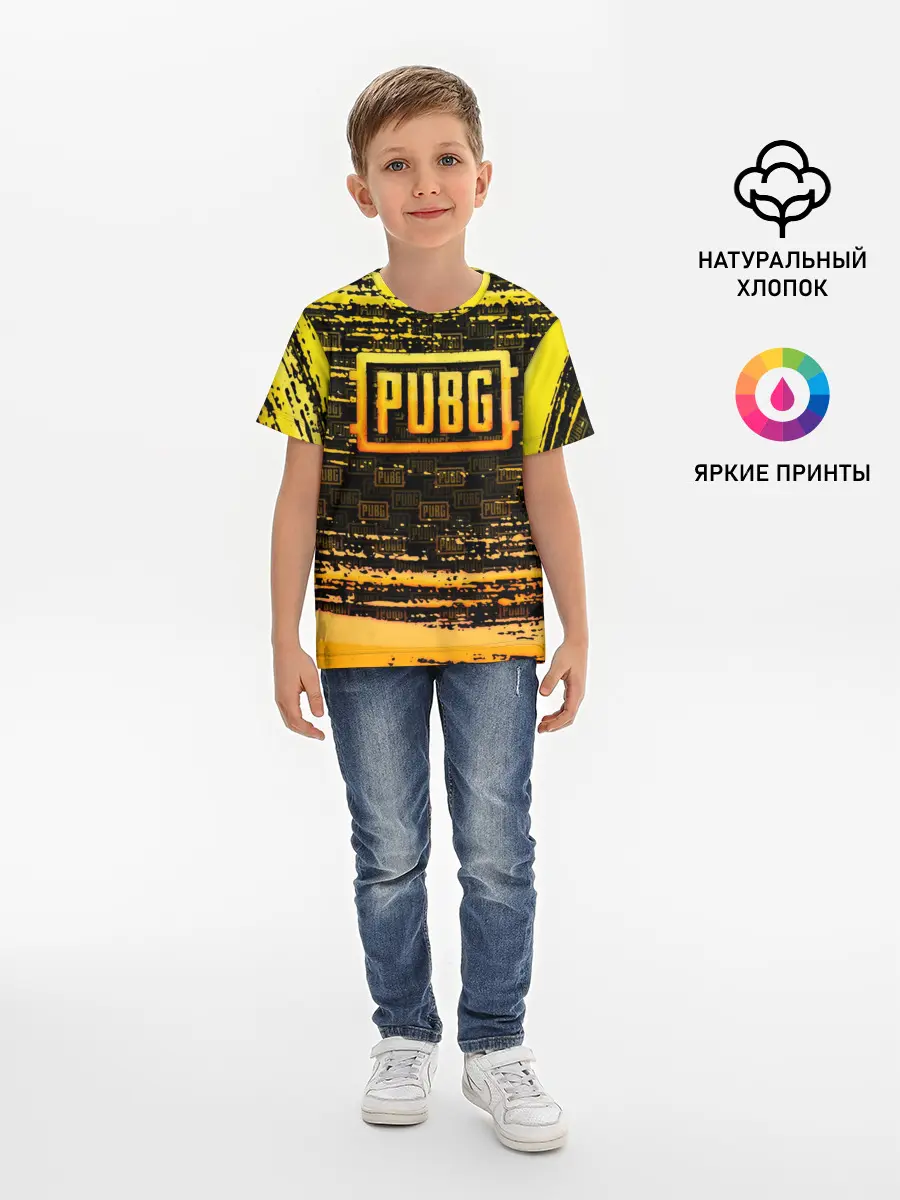Детская базовая футболка / PUBG / ПАБГ