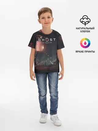 Детская базовая футболка / Samurai | Ghost of Tsushima