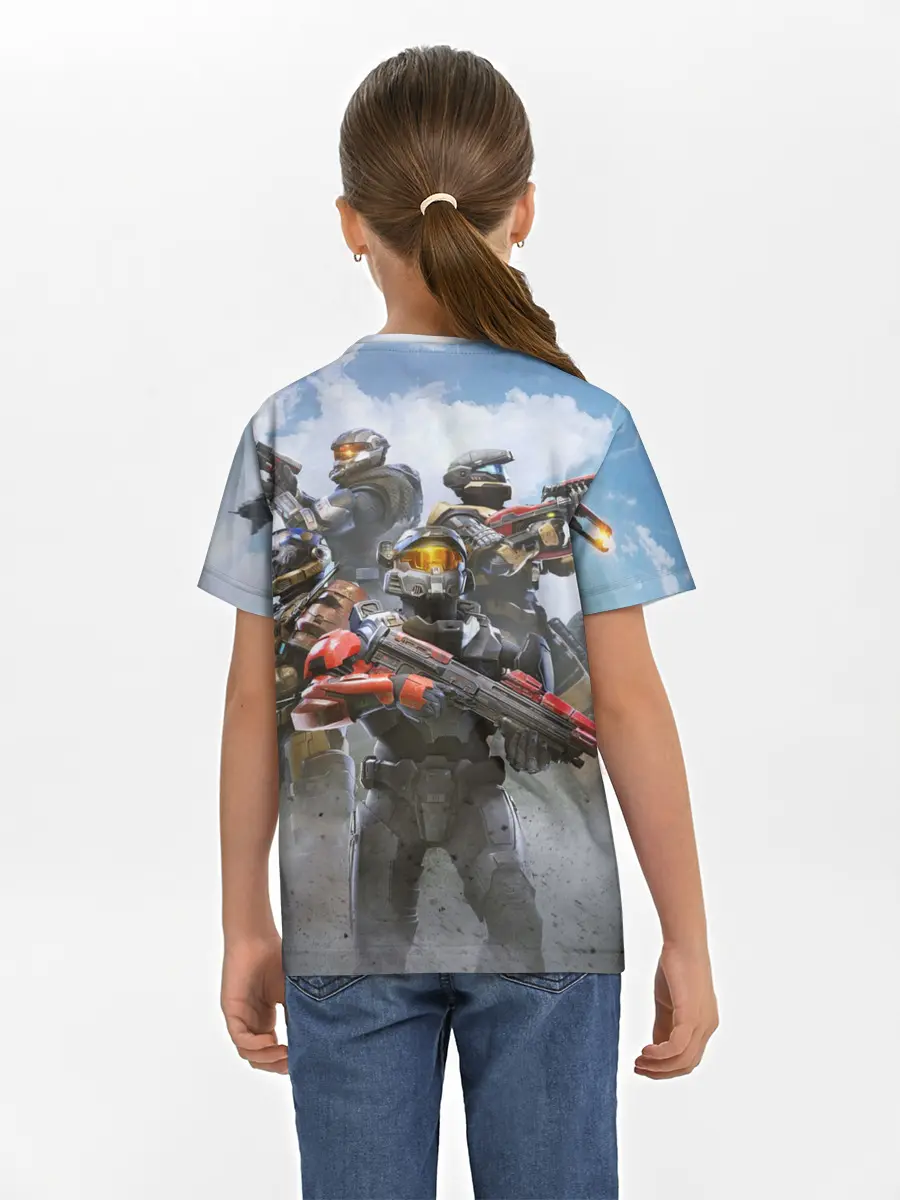 Детская базовая футболка / Halo infinite Мультиплеер