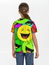 Детская базовая футболка / ВЕСЁЛЫЕ СМАЙЛИКИ.