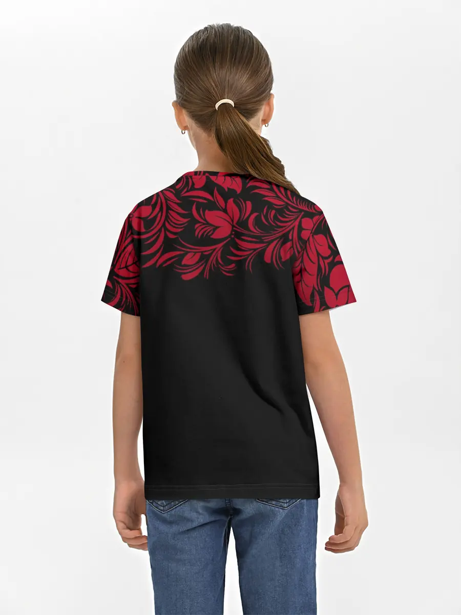 Детская базовая футболка / Цветы