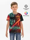 Детская базовая футболка / Battlefield 2042 Soldier face