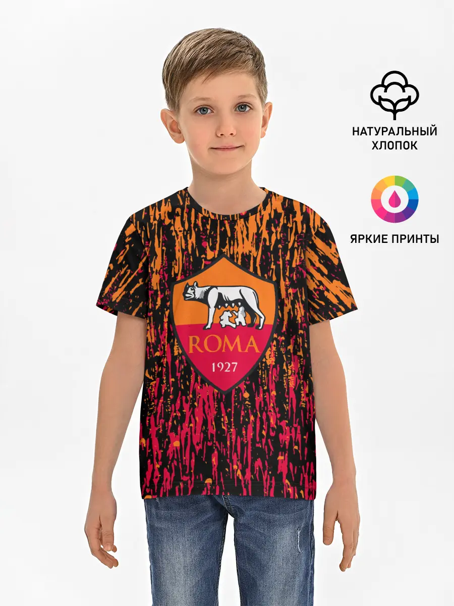 Детская базовая футболка / Roma.