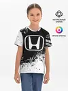 Детская базовая футболка / Honda abstract sport