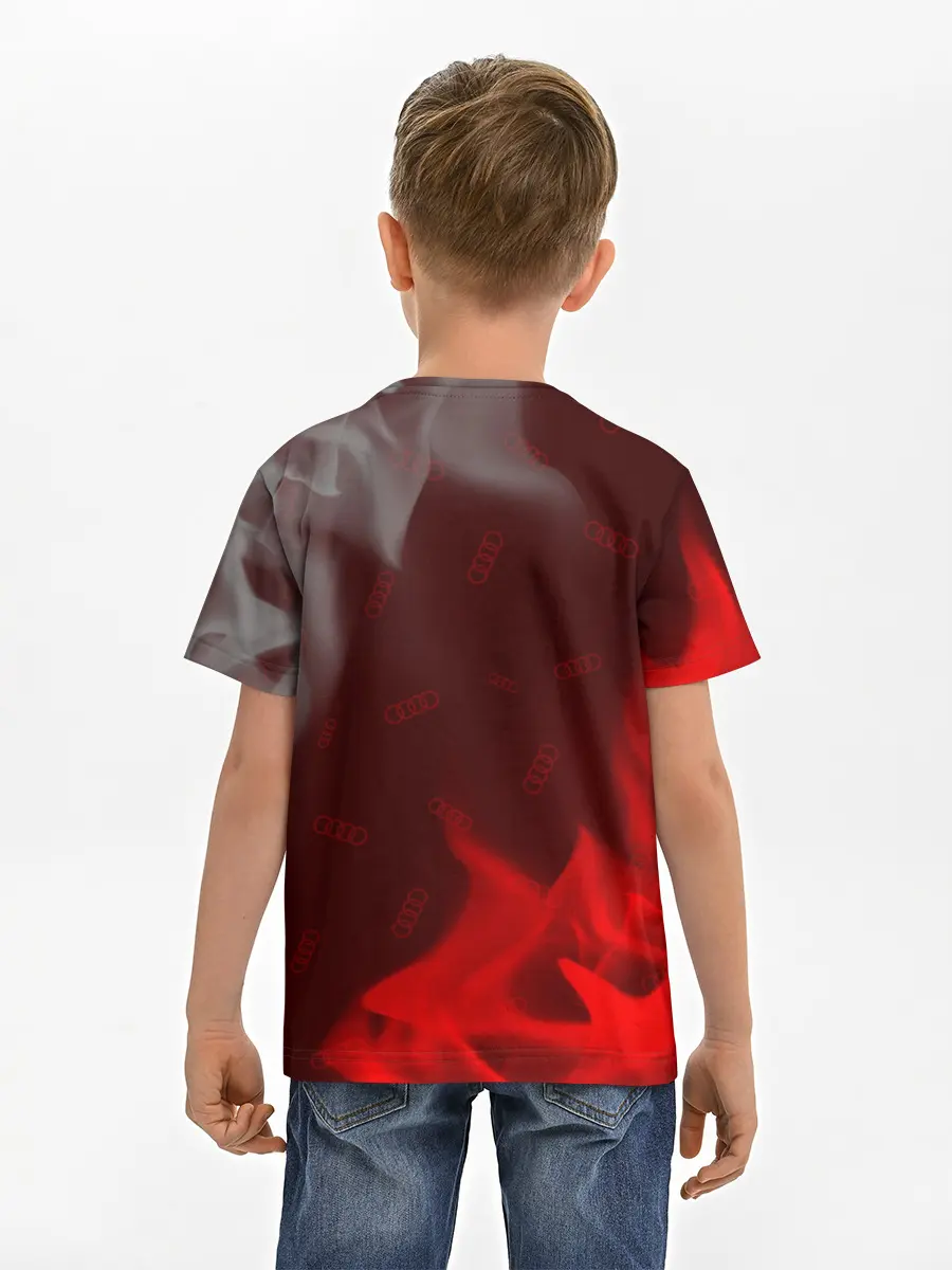 Детская базовая футболка / AUDI / АУДИ