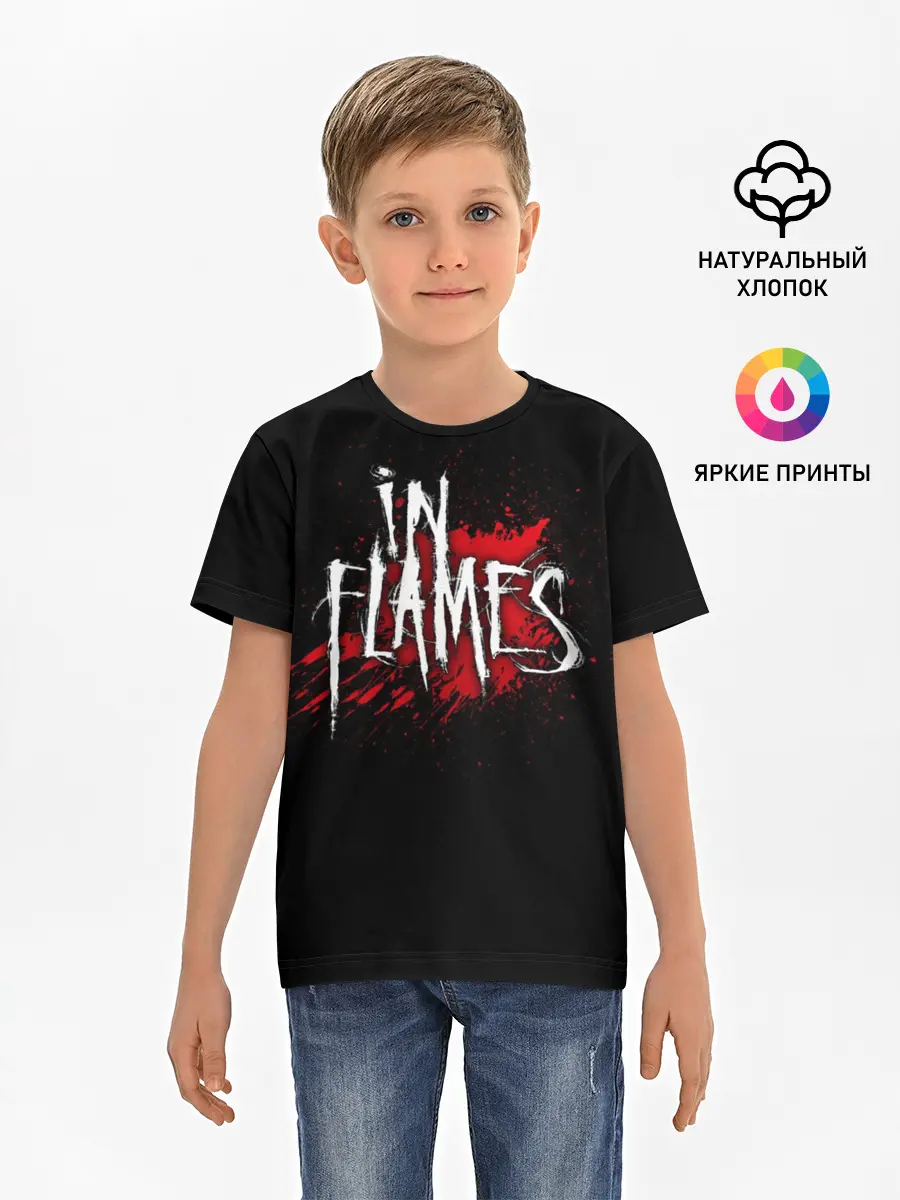 Детская базовая футболка / In Flames