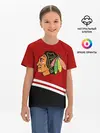 Детская базовая футболка / Chicago Blackhawks, NHL