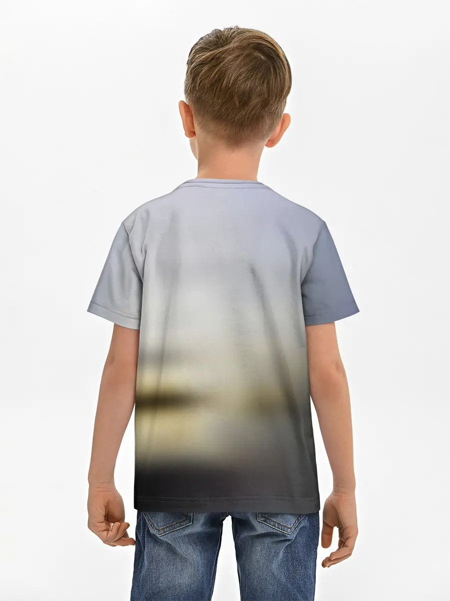 Детская базовая футболка / Tesla Roadster