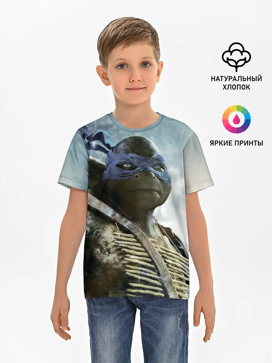 Детская базовая футболка / Teenage Mutant Ninja Turtles