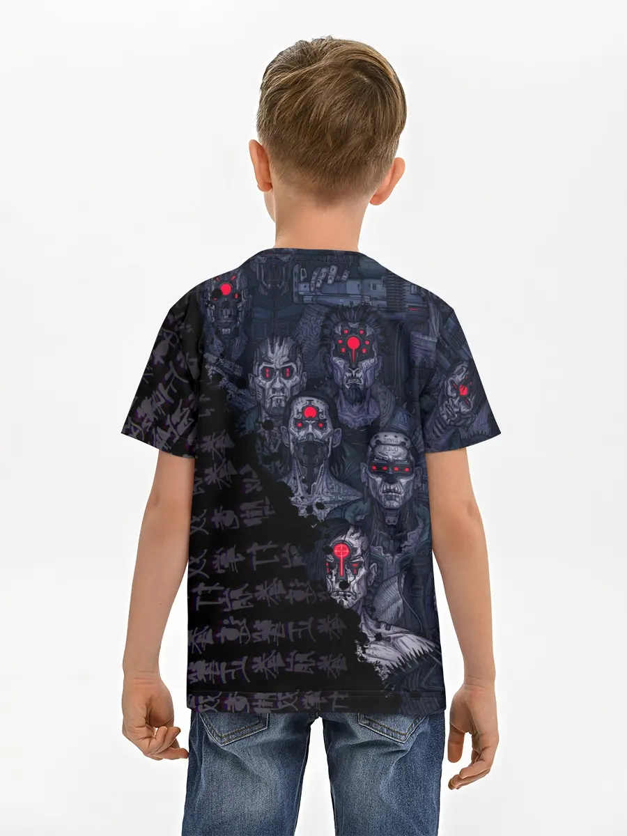 Детская базовая футболка / Cyberpunk 2077