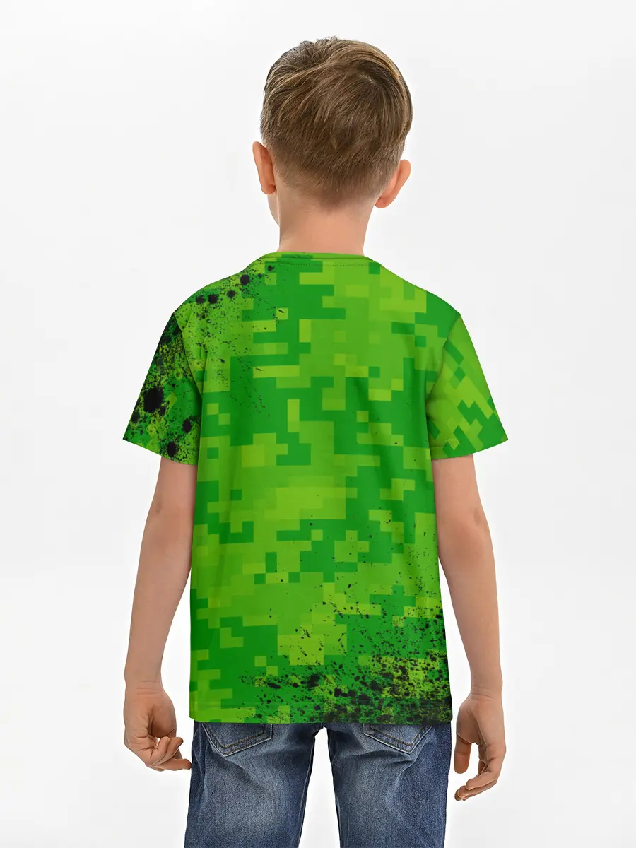 Детская базовая футболка / MINECRAFT / МАЙНКРАФТ