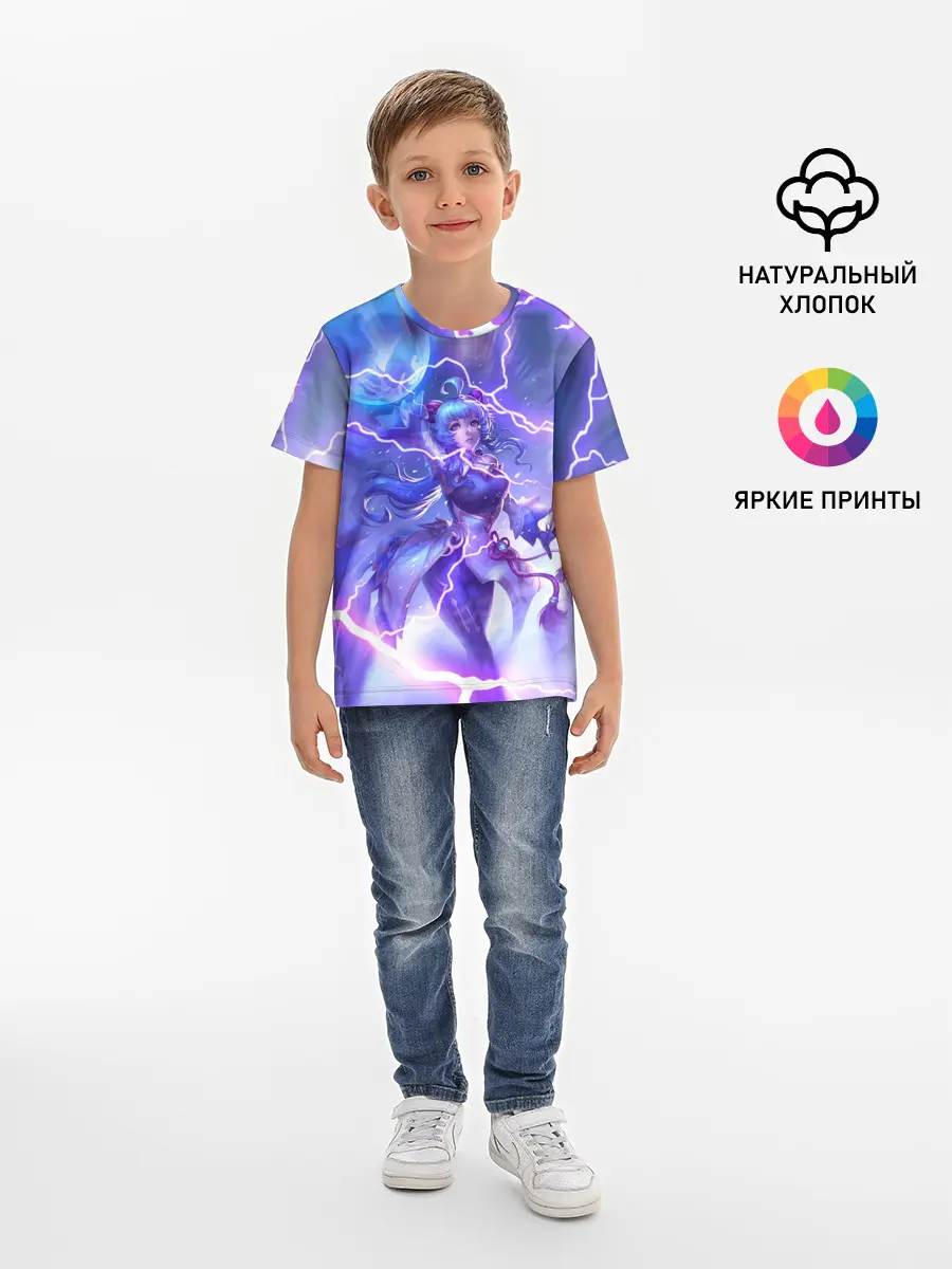 Детская базовая футболка / Genshin Impact | Геншин Импакт