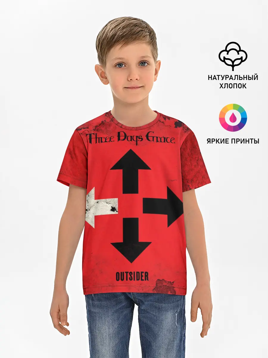 Детская базовая футболка / Three Days Grace