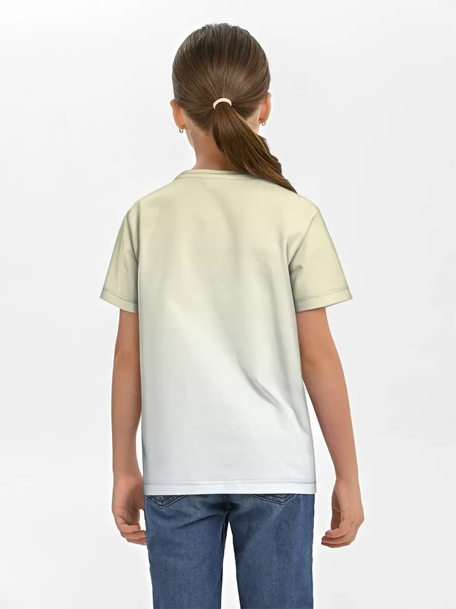 Детская базовая футболка / Чашка с суккулентами