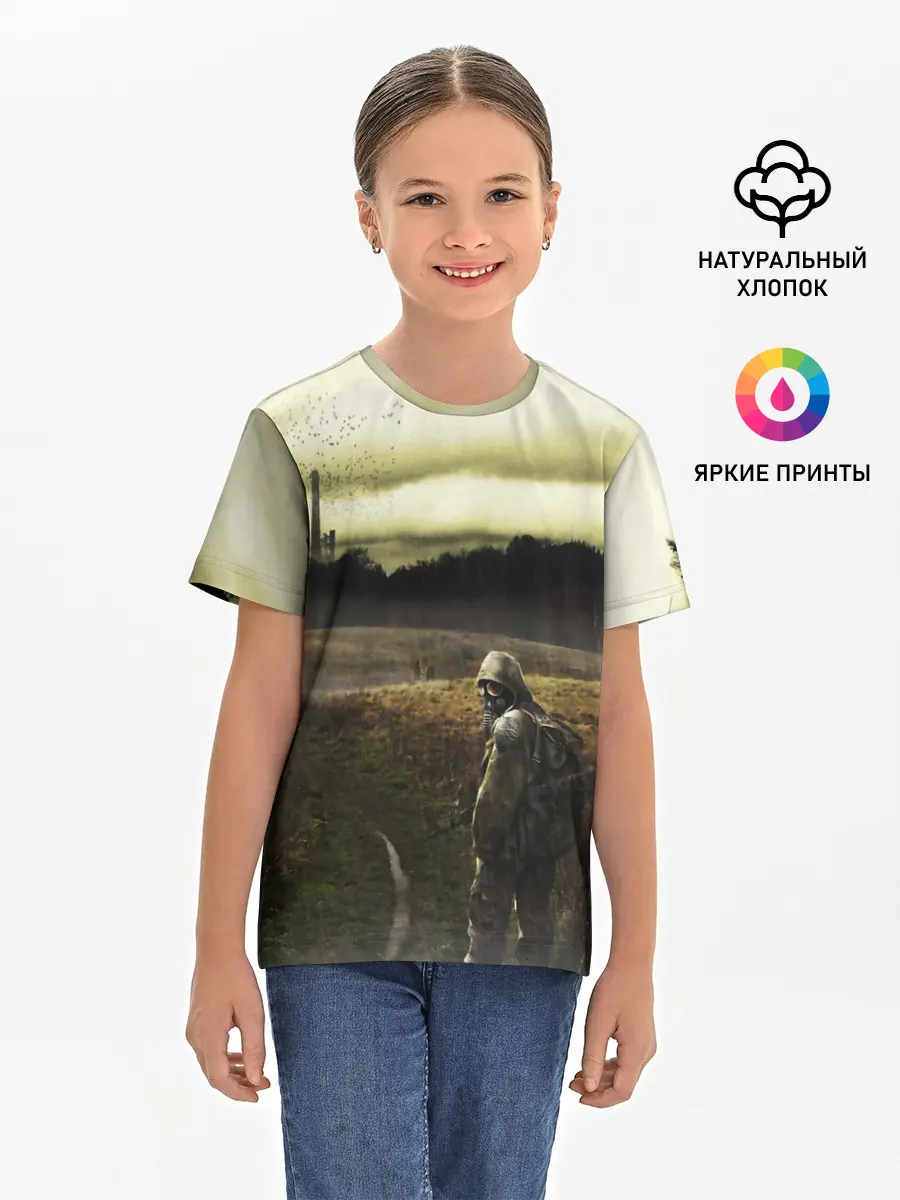 Детская базовая футболка / STALKER