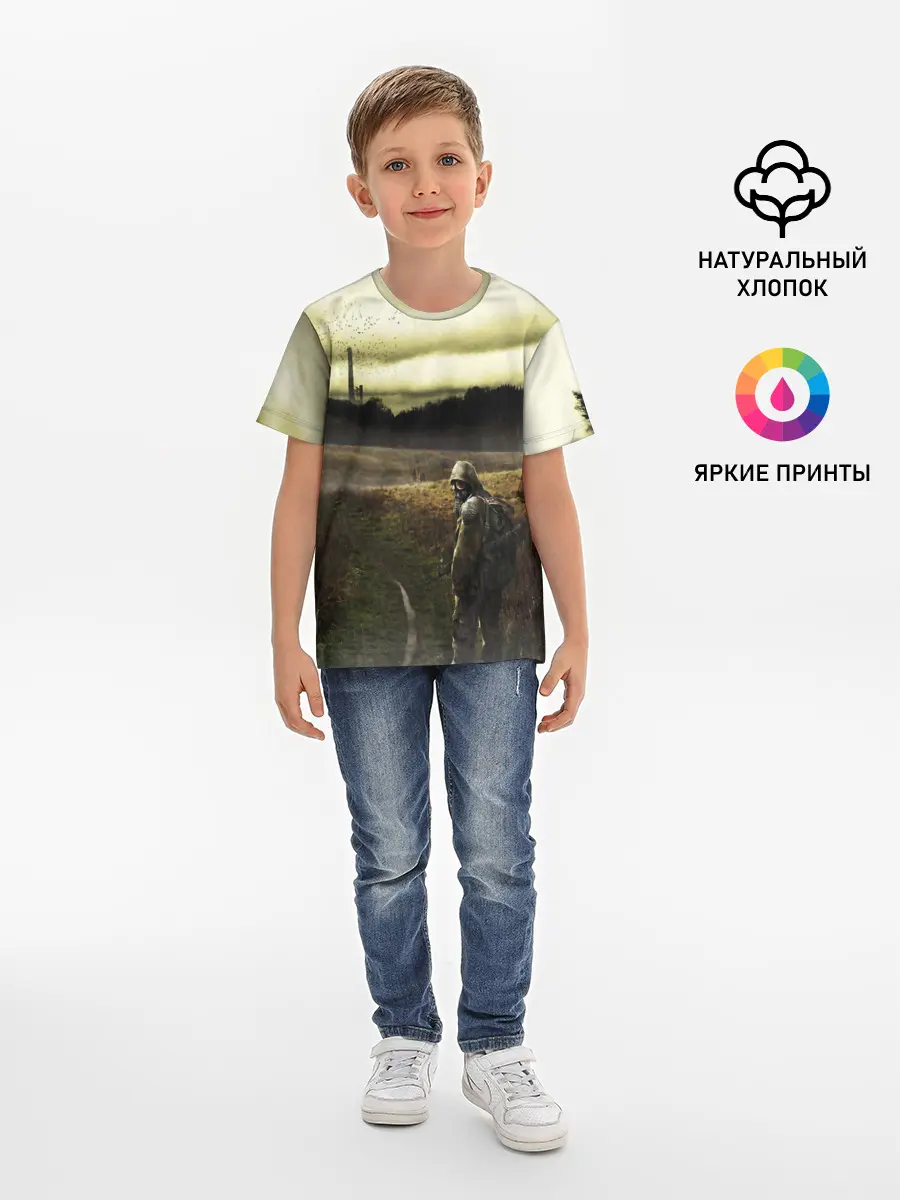 Детская базовая футболка / STALKER