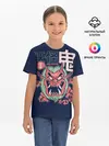 Детская базовая футболка / Anime Oni Demon Yokai