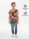 Детская базовая футболка / Персики.