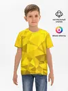 Детская базовая футболка / YELLOW ABSTRACT