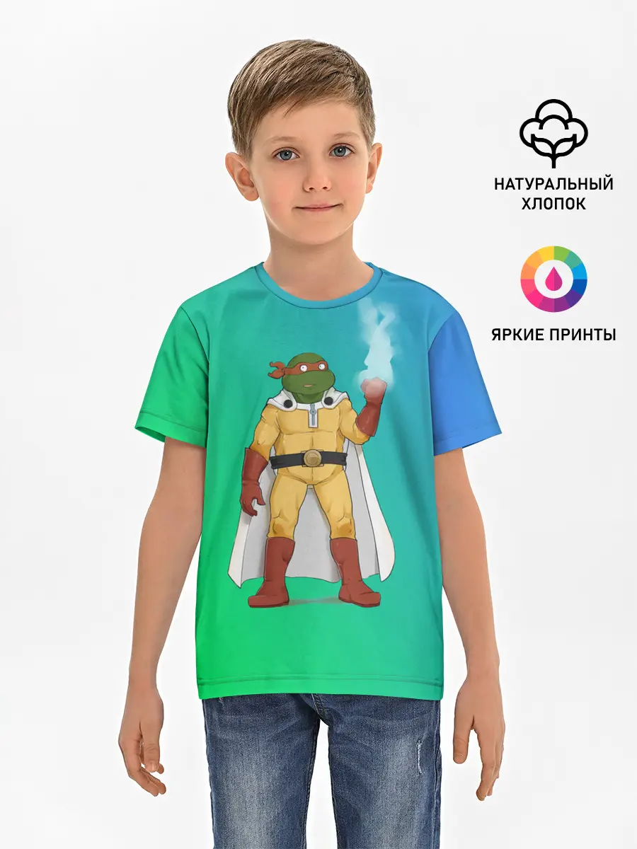 Детская базовая футболка / Сайтама | One Punch Man