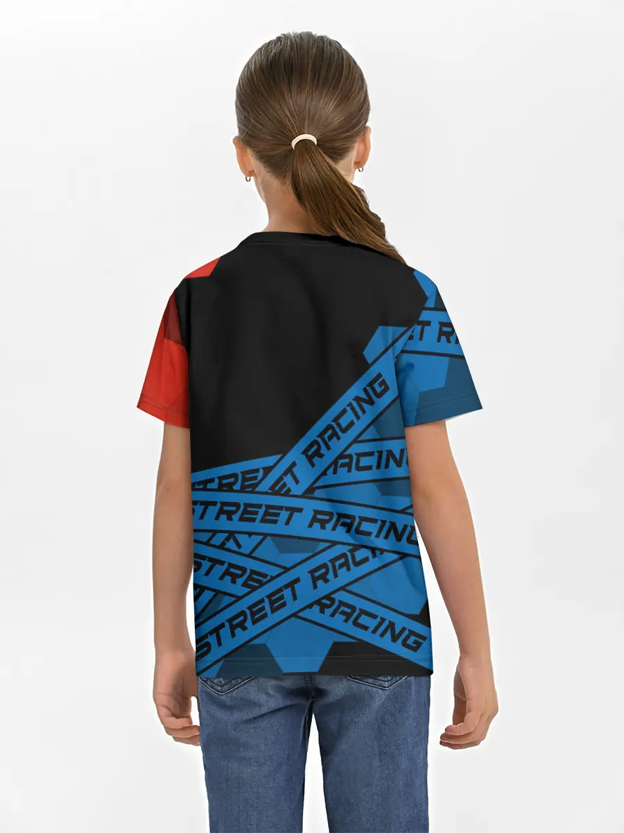 Детская базовая футболка / BMW - Racing