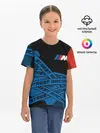 Детская базовая футболка / BMW - Racing