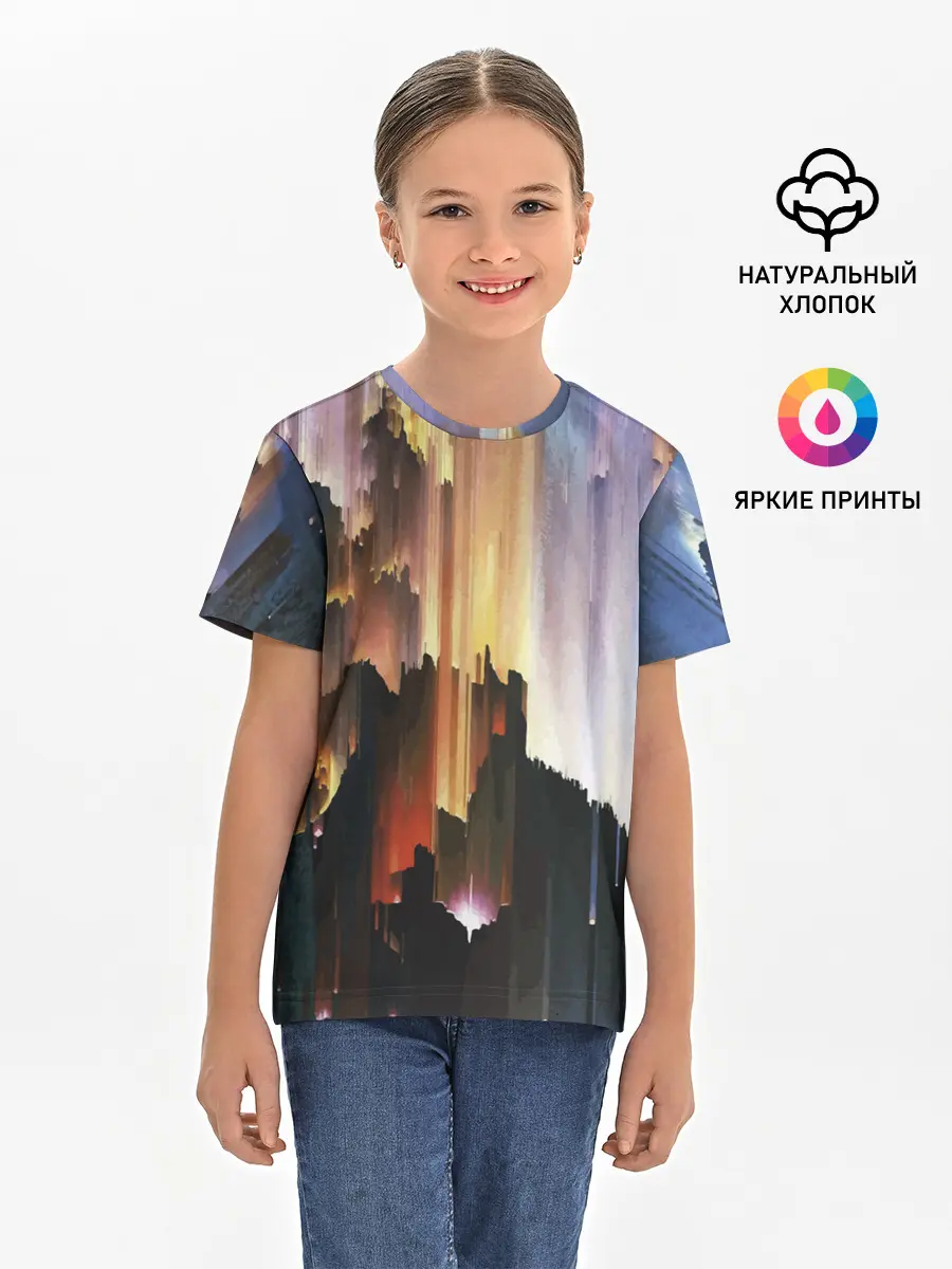 Детская базовая футболка / Space