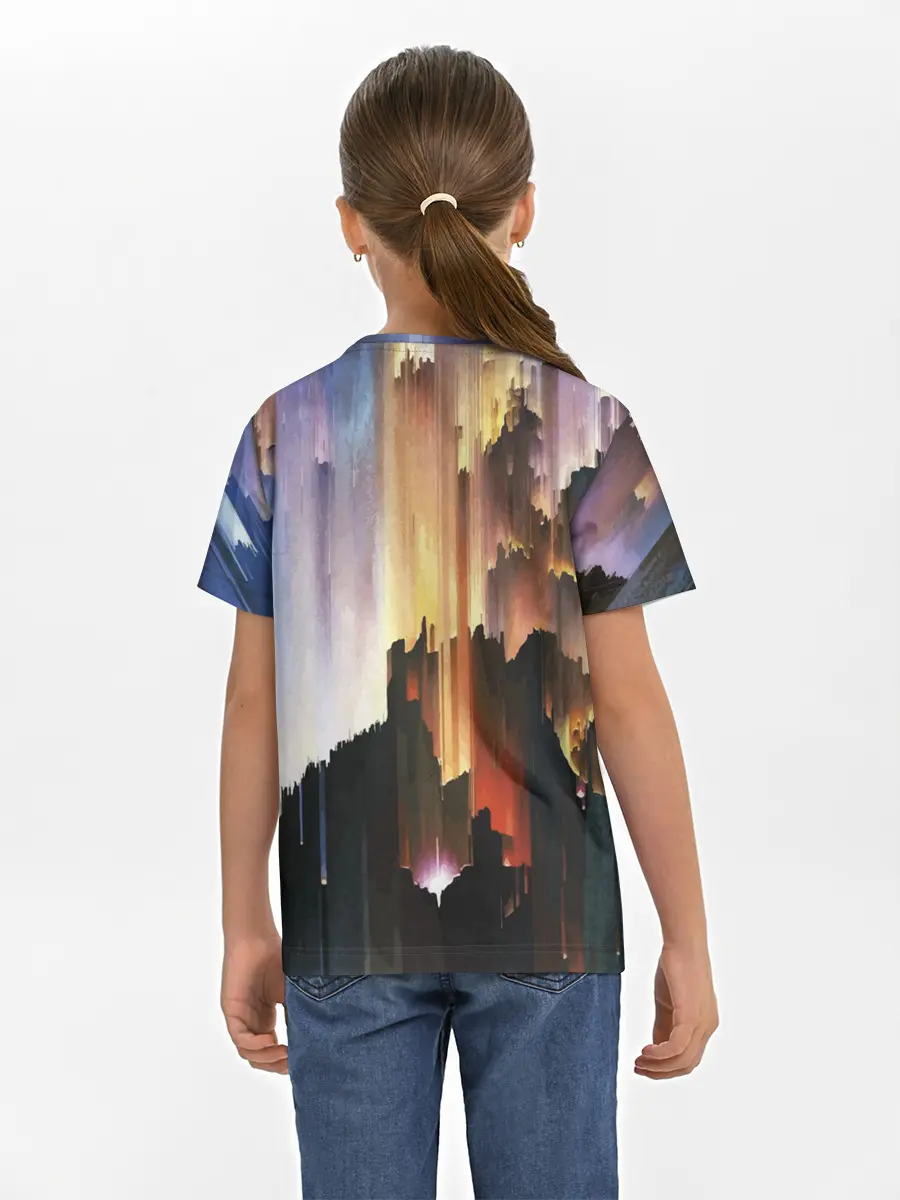 Детская базовая футболка / Space