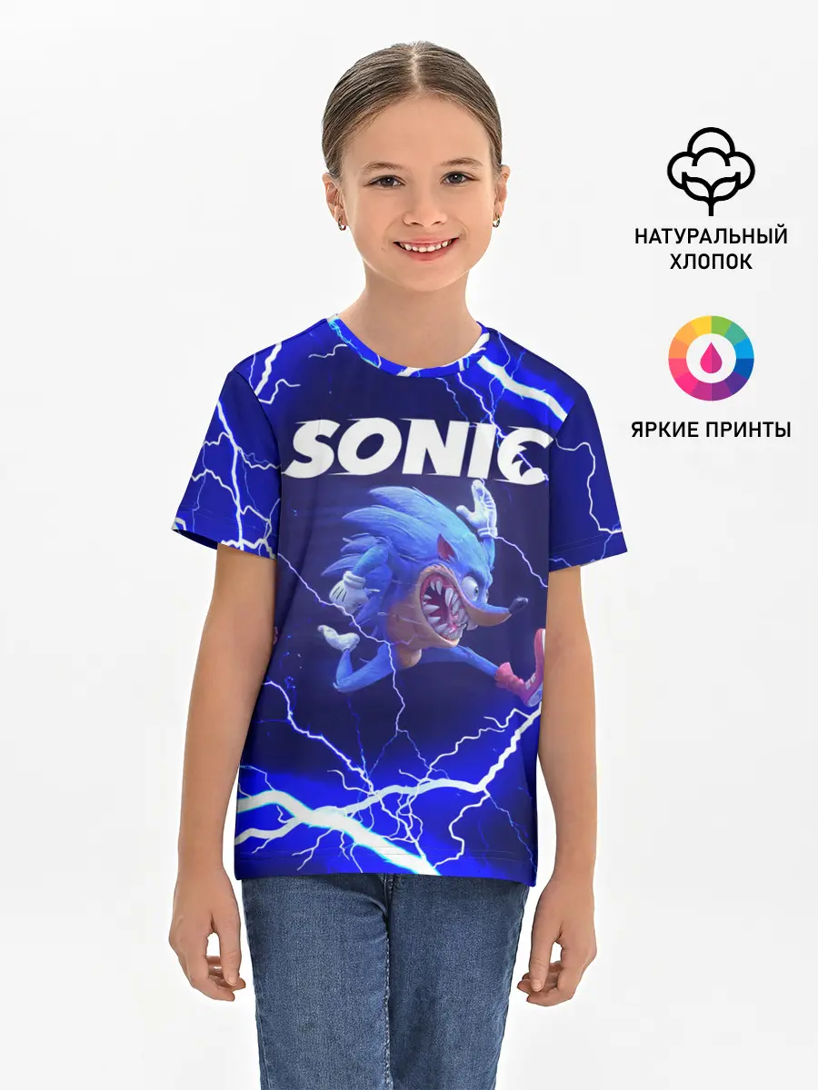 Детская базовая футболка / SONIC | СОНИК