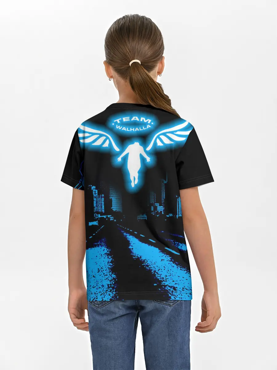 Детская базовая футболка / Баджи На Байке