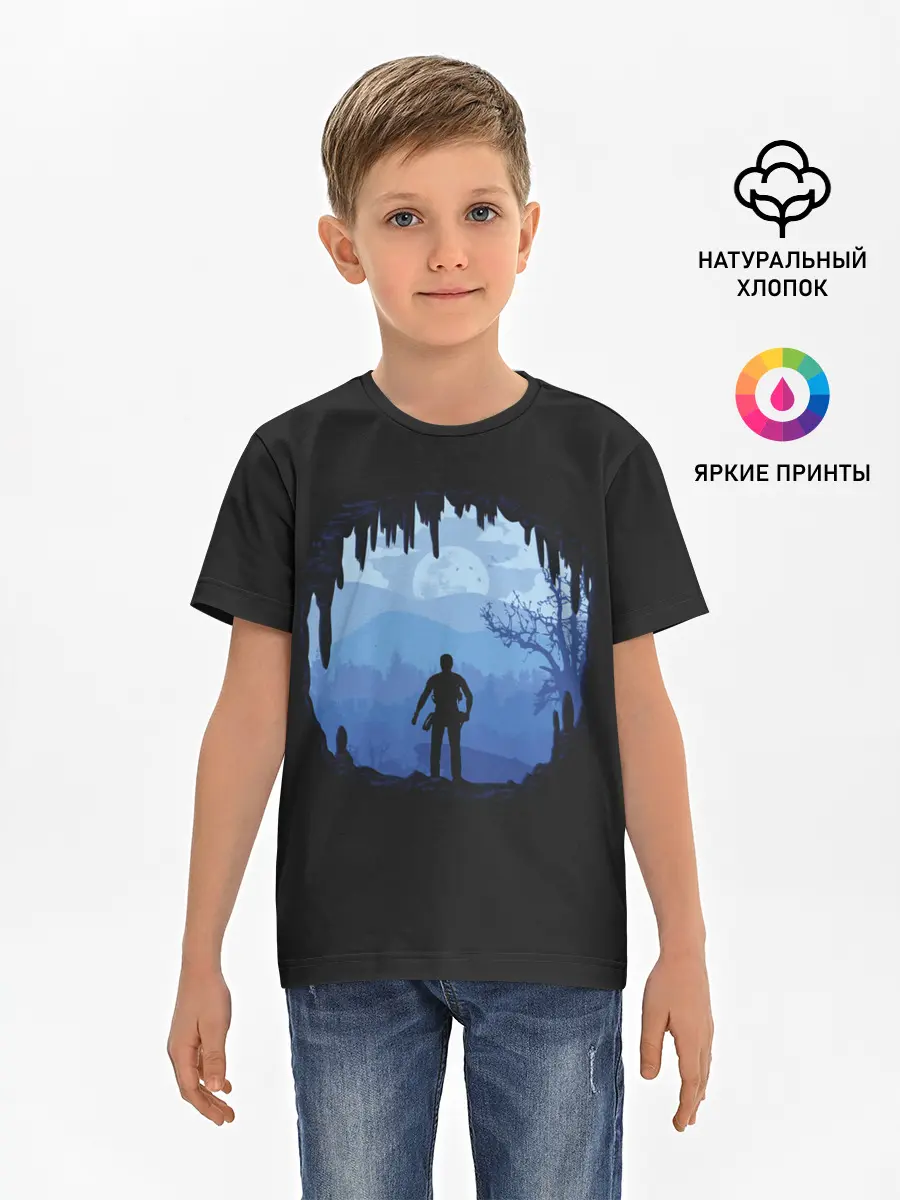 Детская базовая футболка / New jorney