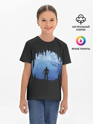 Детская базовая футболка / New jorney