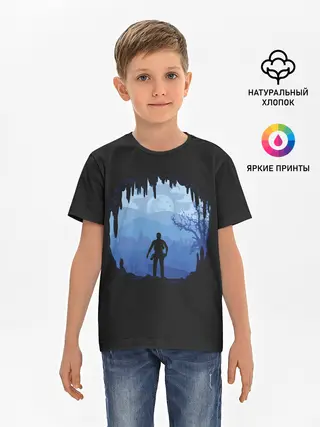 Детская базовая футболка / New jorney