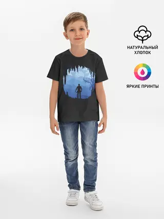 Детская базовая футболка / New jorney