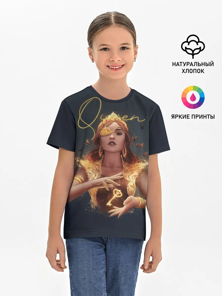 Детская базовая футболка / Queen